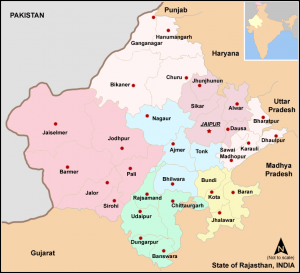 Modern history of Rajasthan after Independence